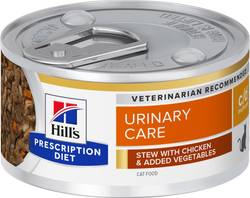 Hill's Prescription Diet c/d Multicare Urinary Care en mijoté au poulet et aux légumes pour chat