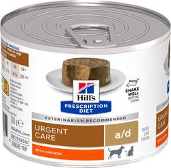 Hill's Prescription Diet a/d Urgent Care en pâtée au poulet pour chat