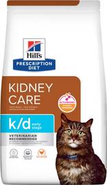 Hill's Prescription Diet k/d Early Stage Kidney Care croquettes au poulet pour chat