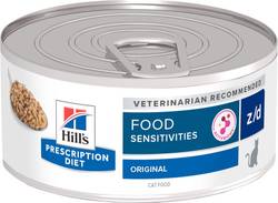 Hill's Prescription Diet z/d Food Sensitivities en pâtée pour chat