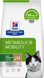 Hill's Prescription Diet Metabolic + Mobility croquettes au poulet pour chat