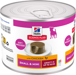 Hill's Science Plan Adult Small & Mini en mousse au poulet pour chien