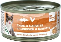 Bubimex Bubi Nature thon carotte pour chat - boîte 70 g