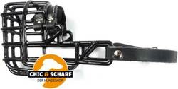 Muselière chien CHOPO panier noir pour caniche femelle