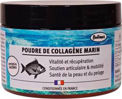Bubimex Poudre de collagène marin pour chien en pot de 50 g