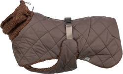 Manteau chien Trixie Minot Sherpa brun déperlant