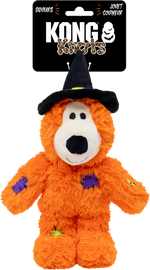 KONG Jouet chien Halloween Wild Knots Witch Bear en peluche