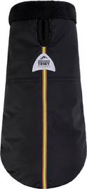 Manteau chien Treck noir réversible Wouapy