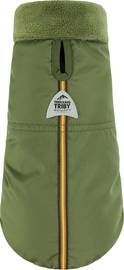 Manteau chien Treck kaki réversible Wouapy