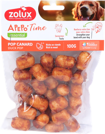 Friandises chien Zolux Apéro Time Pop Canard - sachet 100 g