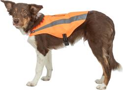 Gilet chien sécurité orange fluo réfléchissant Trixie