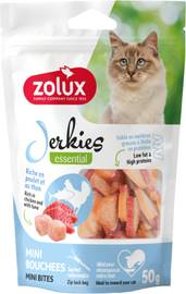 Zolux Jerkies mini bouchées pour chat sachet 50 g