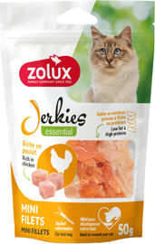 Zolux Jerkies Essential Mini Filets pour Chat - sachet de 50 g