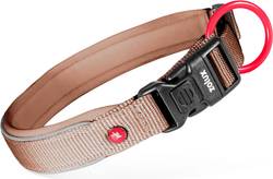 Collier chien nylon Premium Zolux Mocca