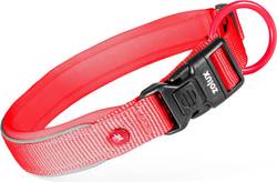 Collier chien nylon Premium Zolux Rouge