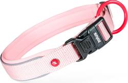 Collier chien nylon Premium Zolux Rose