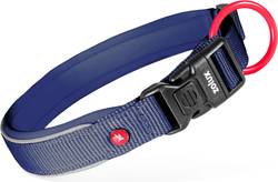 Collier chien nylon Premium Zolux Bleu marine