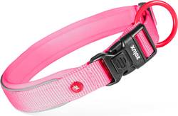 Collier chien nylon Premium Zolux Fuschia