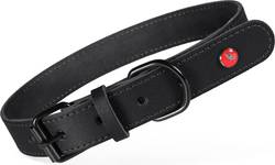 Collier chien Zolux Cuir classique noir