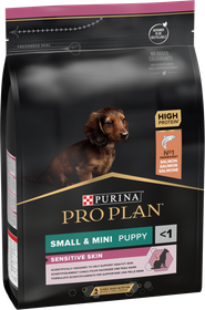 PRO PLAN Small & Mini Puppy Peau sensible OptiDerma saumon 3 kg pour Chien