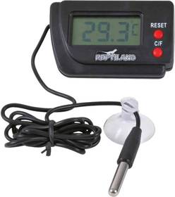 Thermomètre digital avec sonde pour reptile