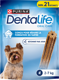 PRO PLAN Dentalife bâtonnets à mâcher pour chien extra mini 21 bâtonnets