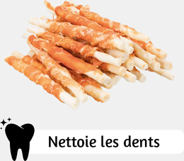 Rouleaux à mâcher Denta Fun Rolls avec poulet pour Chien