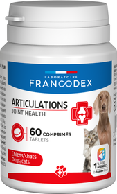 Comprimés articulations Francodex pour chien et chat