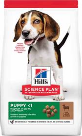 Hill's Science Plan croquettes Canine Puppy Medium Agneau & Riz pour Chien