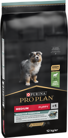 PRO PLAN Medium Puppy Sensitive digestion OptiDigest pour chien