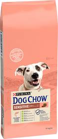 DOG CHOW Croquettes Adult Sensitive Saumon 14 kg pour chien
