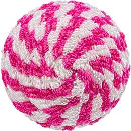 Balle spirale nylon pour chat ø 4,5 cm