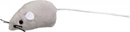 Souris grise pour chat avec cataire 5 cm