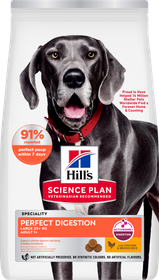 Hill's Science Plan croquettes Perfect Digestion pour chien adulte +