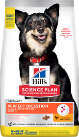 Hill's Science Plan croquettes Perfect Digestion pour chien jusqu'à