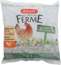 Écailles d'huître pour poule Zolux