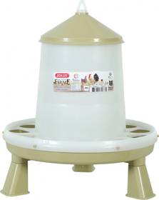Mangeoire silo sur pieds pour poule