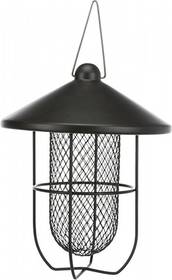 Distributeur de cacahuètes pour oiseaux du ciel noir