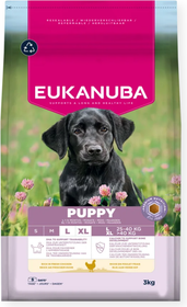 Eukanuba Croquettes puppy grand chien au poulet frais