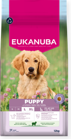 Eukanuba croquettes puppy grand chien agneau riz