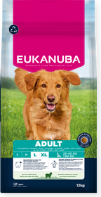 Eukanuba croquettes adult grand chien agneau riz