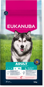 Eukanuba croquettes adulte grand chien au saumon