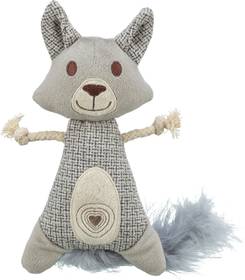 Peluche raton laveur XXL pour chat