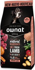 Ownat croquettes Ultra Medium Agneau & Riz pour Chien