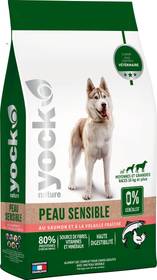 YOCK Croquettes sans céréales pour chien à peau sensible 12 kg NATURE