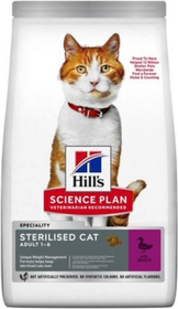 Hill's Science Plan croquettes chat stérilisé au Canard