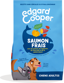 Edgard & Cooper Croquettes chien adulte au saumon frais