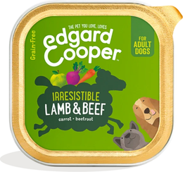 Edgard & Cooper Pâtée agneau & bœuf sans céréales pour chien