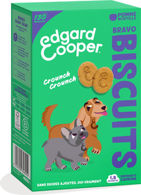 Edgard & Cooper Biscuits pour chien sans céréales pomme myrtille
