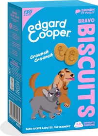 Edgard & Cooper Biscuits pour chien sans céréales saumon et poulet